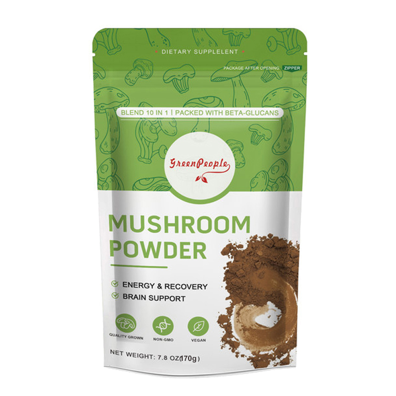 Lion Mane Mushroom - GREENPEOPLE 10-in-1 Mushrooms Lions Mane Supplement