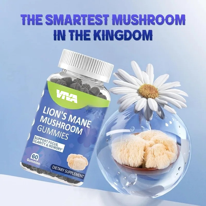 Lion Mane Mushroom - Lion Mane Mushroom Gummies, 1000mg, Vegan