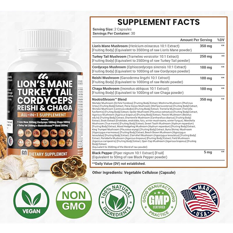 Lions Mane Mushroom Supplement - Lion Mane Mushroom review and price