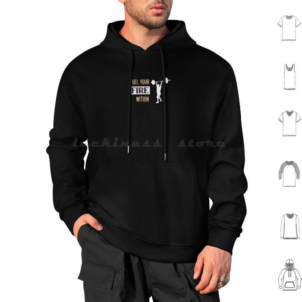 Fuel Your Fire Within Hoodie C - Fuel Fitness & Nutrition Oakbank review and price