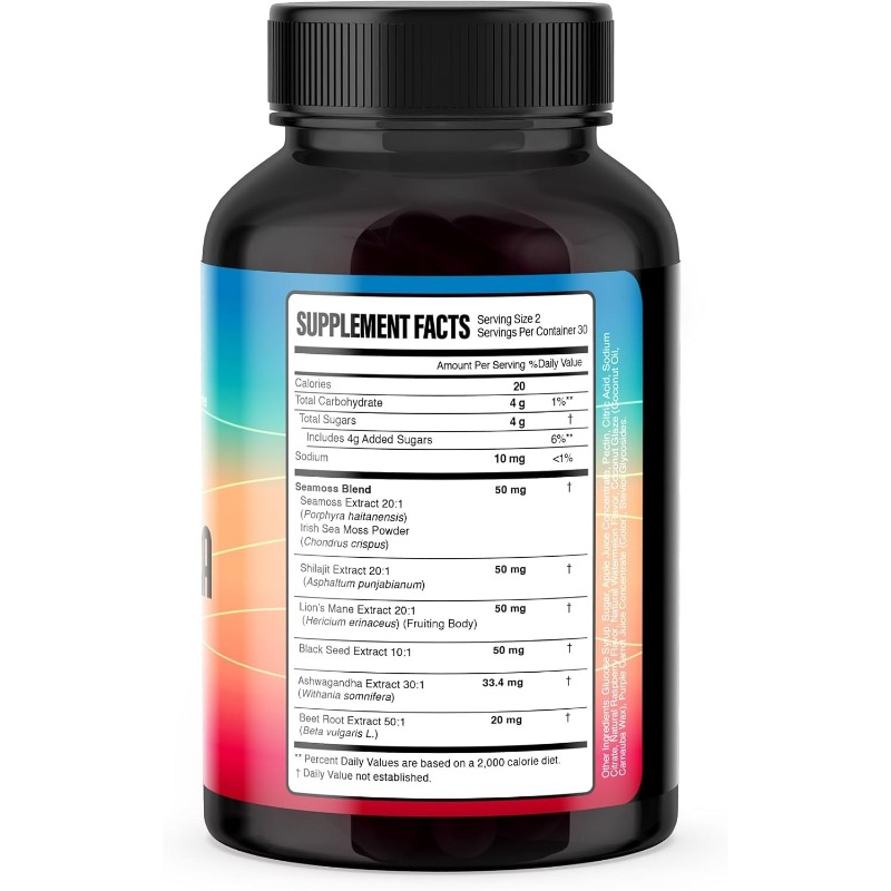 Shilajit Seaweed, Beetroot, Li - Lion Mane Mushroom review and price
