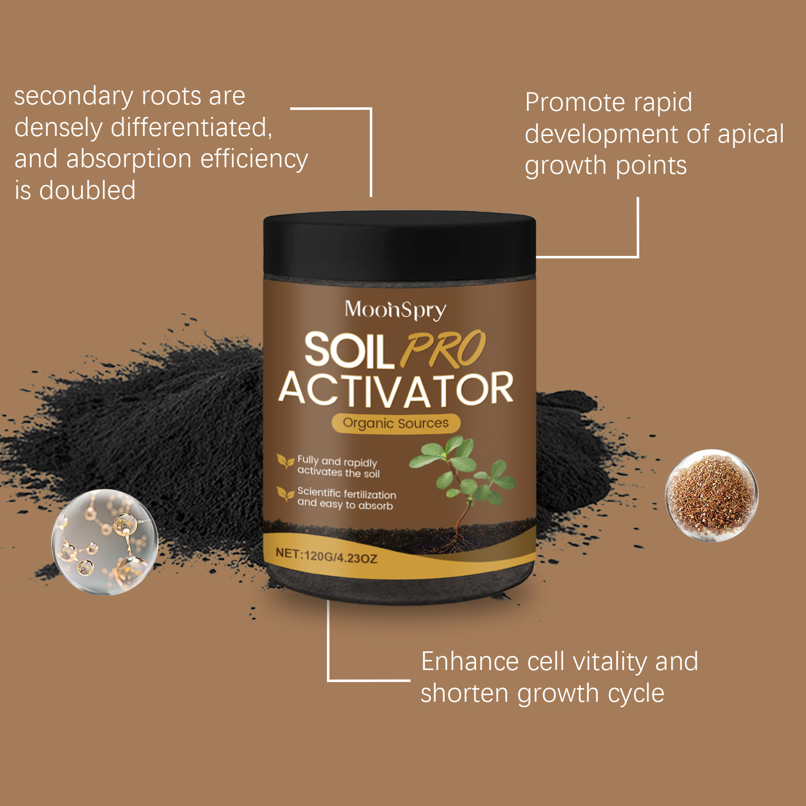 120g Soil Nutrition Powder Boo - Roots Nutrition & Fitness Inglewood Photos review and price