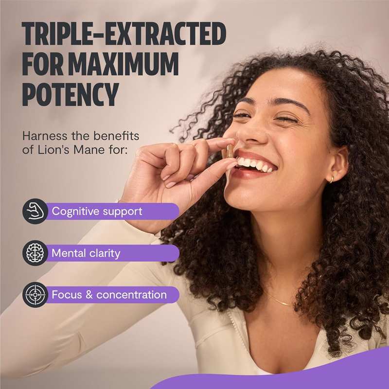 Lion Mane Supplement Capsules  - Lion Mane Mushroom review and price