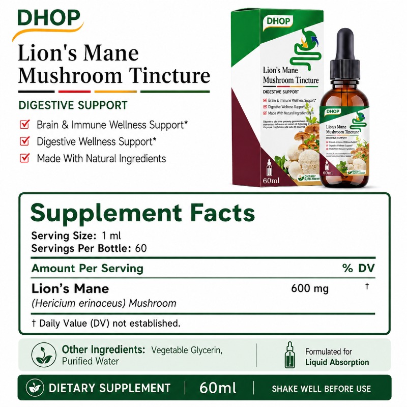 Lion’s Mane Mushroom Tincture  - Lion Mane Mushroom review and price