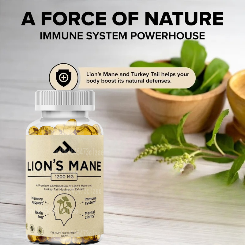 Lion Mane Supplement Capsules  - Lion Mane Mushroom review and price