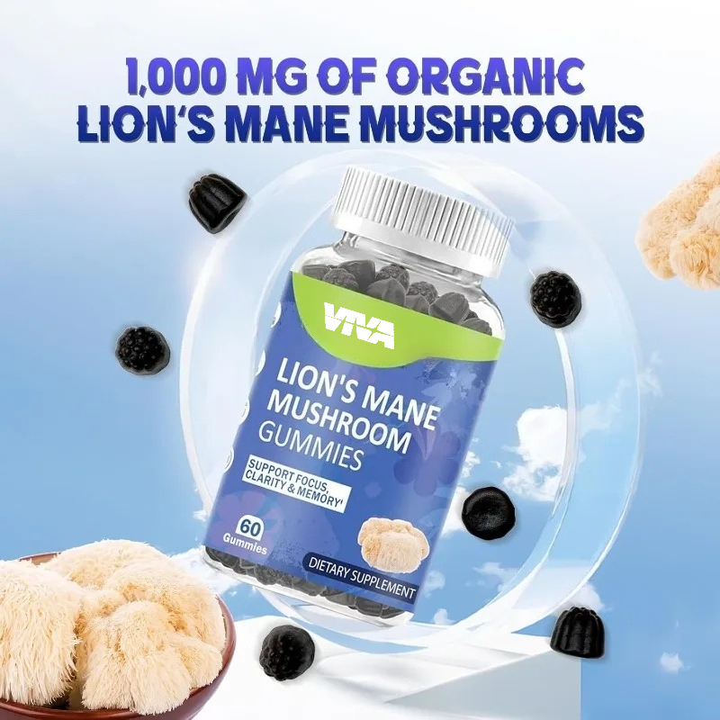 Lion Mane Mushroom Gummies, 10 - Lion Mane Mushroom review and price