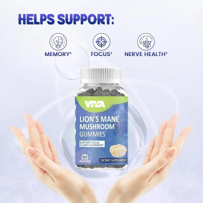 Lion Mane Mushroom Gummies, 10 - Lion Mane Mushroom review and price