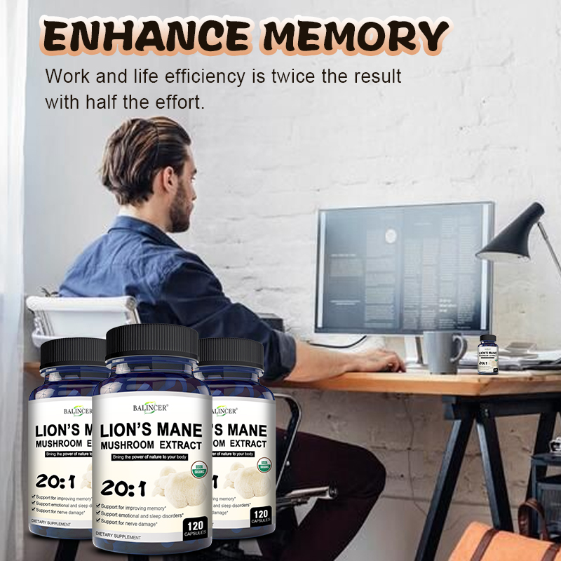 Lion's Mane - Nootropic Brain  - Lion Mane Mushroom review and price