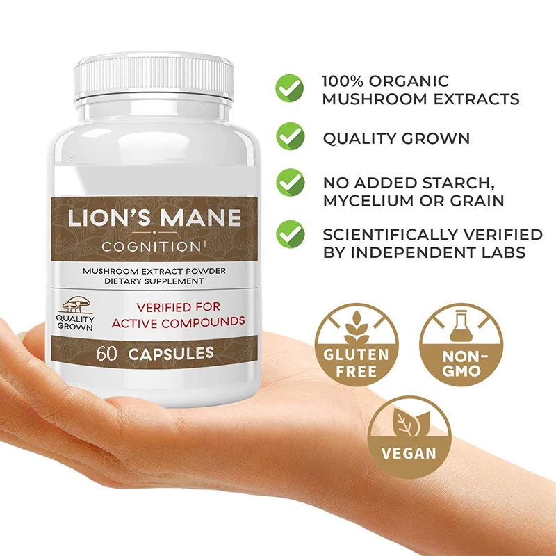 Lion Mane Ganoderma Mushroom C - Lion Mane Mushroom review and price