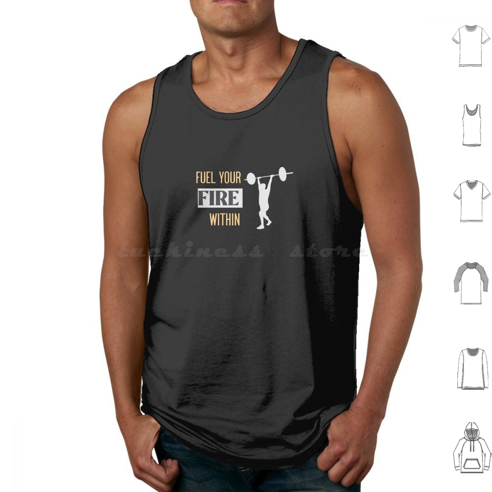 Fuel Your Fire Within Tank Top - Fuel Fitness & Nutrition Oakbank review and price